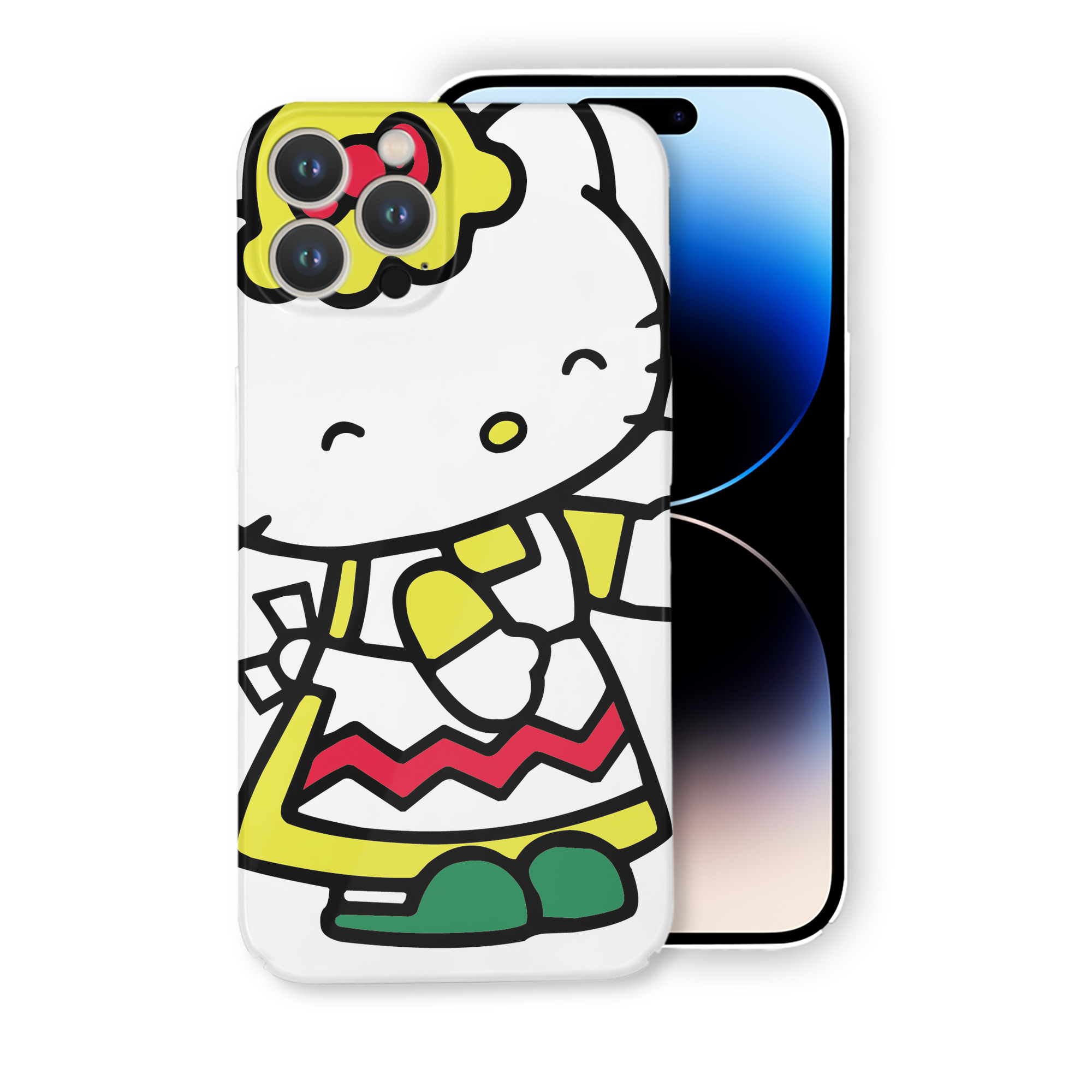 （画像用） Hello Kitty ハローキティ 【iPhone 14シリーズ対応】ハードケース